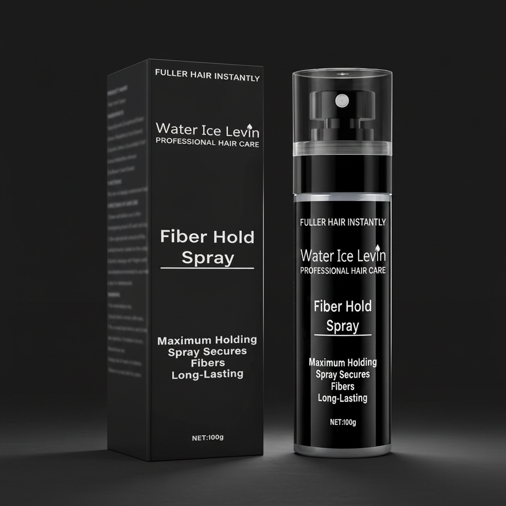 Fiber Hold Spray - Dark Background